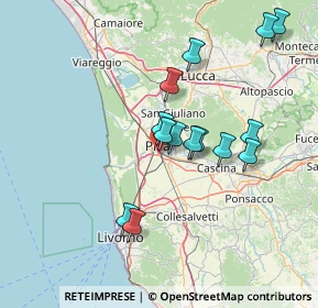 Mappa Via Giovanni Conti, 56121 Pisa PI, Italia (13.57571)