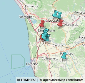 Mappa Via Giovanni Conti, 56121 Pisa PI, Italia (8.55182)