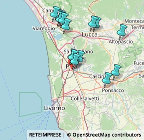 Mappa Via Giovanni Conti, 56121 Pisa PI, Italia (14.96333)