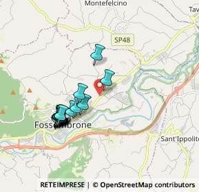 Mappa Località San Martino Del Piano, 61034 Fossombrone PU, Italia (1.8325)