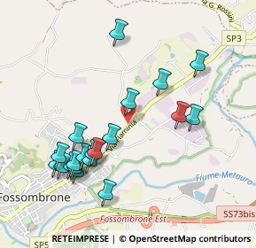 Mappa Località San Martino Del Piano, 61034 Fossombrone PU, Italia (1.0425)
