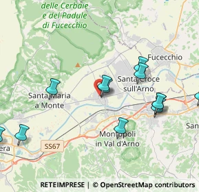 Mappa Piazza Caduti per la Libertà, 56022 Castelfranco di Sotto PI, Italia (4.9)
