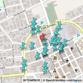 Mappa Piazza Caduti per la Libertà, 56022 Castelfranco di Sotto PI, Italia (0.10714)