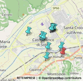 Mappa Piazza Caduti per la Libertà, 56022 Castelfranco di Sotto PI, Italia (1.19462)