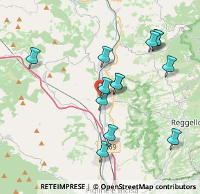 Mappa Via G.di Vittorio, 50067 Rignano sull'Arno FI, Italia (3.85385)