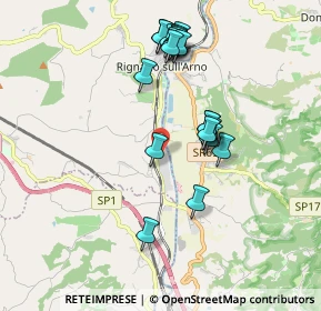 Mappa Via G.di Vittorio, 50067 Rignano sull'Arno FI, Italia (1.844)