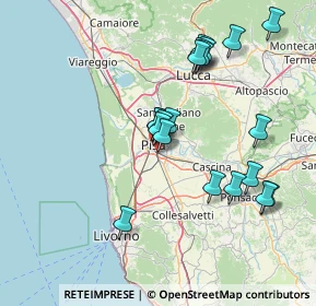 Mappa Cavalcavia Sant'Ermete Nord, 56121 Pisa PI, Italia (14.754)