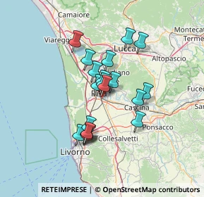 Mappa Cavalcavia Sant'Ermete Nord, 56121 Pisa PI, Italia (10.8255)