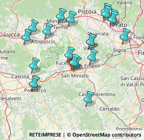 Mappa Via dei Fossi, 56028 San Miniato PI, Italia (17.3165)