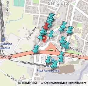 Mappa Via Sant'Agostino, 56121 Pisa PI, Italia (0.21852)