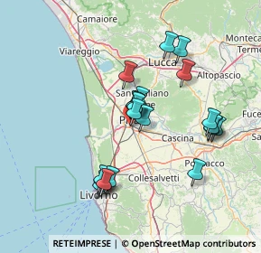 Mappa Via Giuseppe dell'Omodarme, 56121 Pisa PI, Italia (13.212)