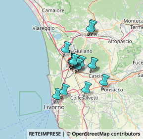 Mappa Via Giuseppe dell'Omodarme, 56121 Pisa PI, Italia (8.0275)