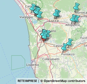 Mappa Via Giuseppe Mazzoni, 56121 Pisa PI, Italia (16.56941)