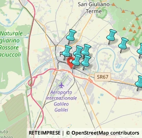 Mappa Via Giuseppe Mazzoni, 56121 Pisa PI, Italia (3.96182)