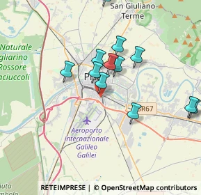 Mappa Via Giuseppe Mazzoni, 56121 Pisa PI, Italia (4.25429)