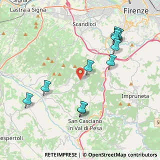 Mappa SP Volterrana, 50026 San Casciano in Val di Pesa FI, Italia (4.56273)
