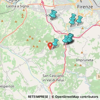 Mappa SP Volterrana, 50026 San Casciano in Val di Pesa FI, Italia (4.03417)