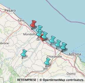 Mappa Strada della Capanna Alta, 60019 Senigallia AN, Italia (11.43)