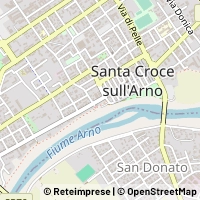 Map Santa Croce sull'Arno