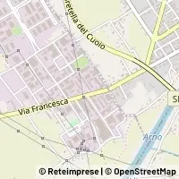 Kaart Castelfranco di Sotto