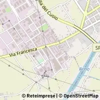 Kaart Castelfranco di Sotto