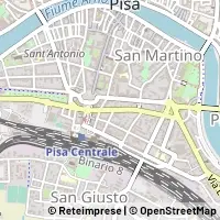 Mapa Pisa