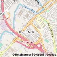 Map Senigallia