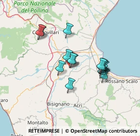 Mappa Via Orto S. Antonio, 87010 Terranova Da Sibari CS, Italia (12.39933)