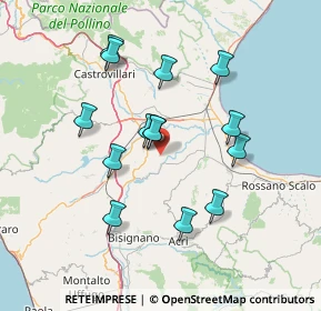Mappa Via Casalicchio, 87010 Terranova Da Sibari CS, Italia (14.37429)