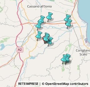 Mappa 87010 Terranova Da Sibari CS, Italia (6.09923)