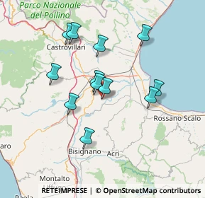 Mappa 87010 Terranova Da Sibari CS, Italia (13.81167)