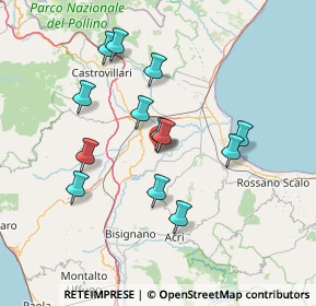 Mappa 87010 Terranova Da Sibari CS, Italia (14.25)