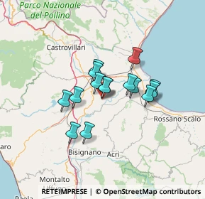 Mappa 87010 Terranova Da Sibari CS, Italia (10.142)