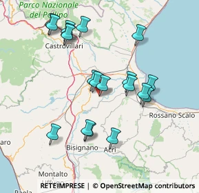 Mappa 87010 Terranova Da Sibari CS, Italia (16.10632)