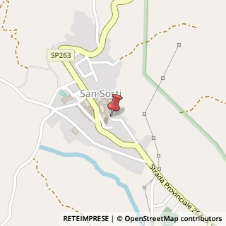 Mappa Via Regina Margherita, 3, 87010 San Sosti CS, Italia, 87010 San Sosti, Cosenza (Calabria)