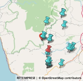 Mappa 87010 San Sosti CS, Italia (8.9255)