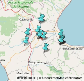 Mappa Piazza Vittorio Emanuele III, 87010 Terranova Da Sibari CS, Italia (10.6835)