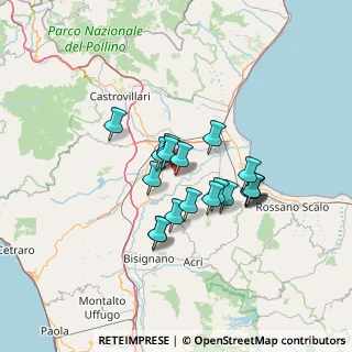 Mappa Via Municipio, 87010 Terranova Da Sibari CS, Italia (11.25263)