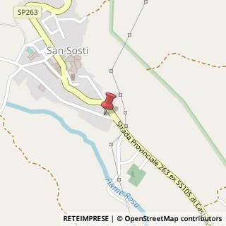 Mappa Via Nazionale, 293, 87010 San Sosti, Cosenza (Calabria)