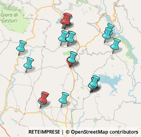 Mappa 09040 Mandas CA, Italia (8.29)