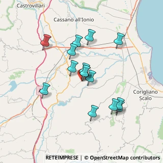 Mappa Via Fausto Gullo, 87010 Terranova Da Sibari CS, Italia (6.744)