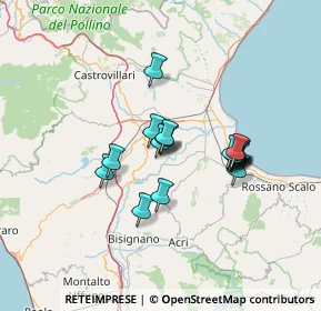 Mappa Via del Popolo, 87010 Terranova Da Sibari CS, Italia (11.61882)