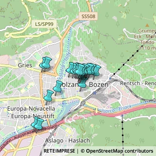 Mappa Lauben, 39100 Bolzano BZ, Italia (0.5035)