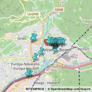 Mappa Via Cassa di Risparmio, 39100 Bolzano BZ, Italia (0.5695)