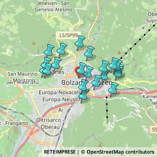Mappa Via Cassa di Risparmio, 39100 Bolzano BZ, Italia (1.445)