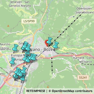 Mappa Via Renon, 39100 Bolzano BZ, Italia (2.7165)