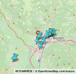 Mappa Via Eisenkeller, 39100 Bolzano BZ, Italia (2.815)