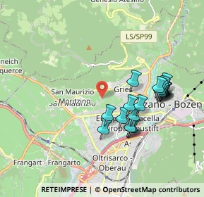 Mappa Via Eisenkeller, 39100 Bolzano BZ, Italia (1.7825)