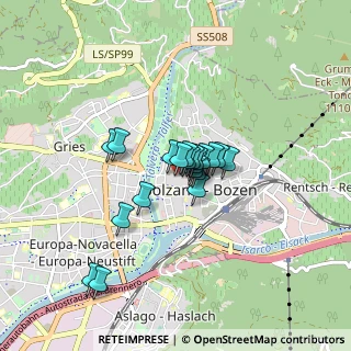 Mappa Via Museo, 39100 Bolzano BZ, Italia (0.511)