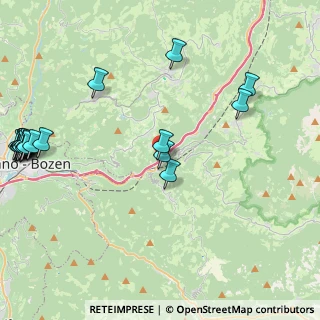 Mappa Autostrada del Brennero, 39054 Renon BZ, Italia (5.8625)